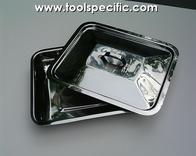 Body Piercing Tools. Instrument Tray & Lid
